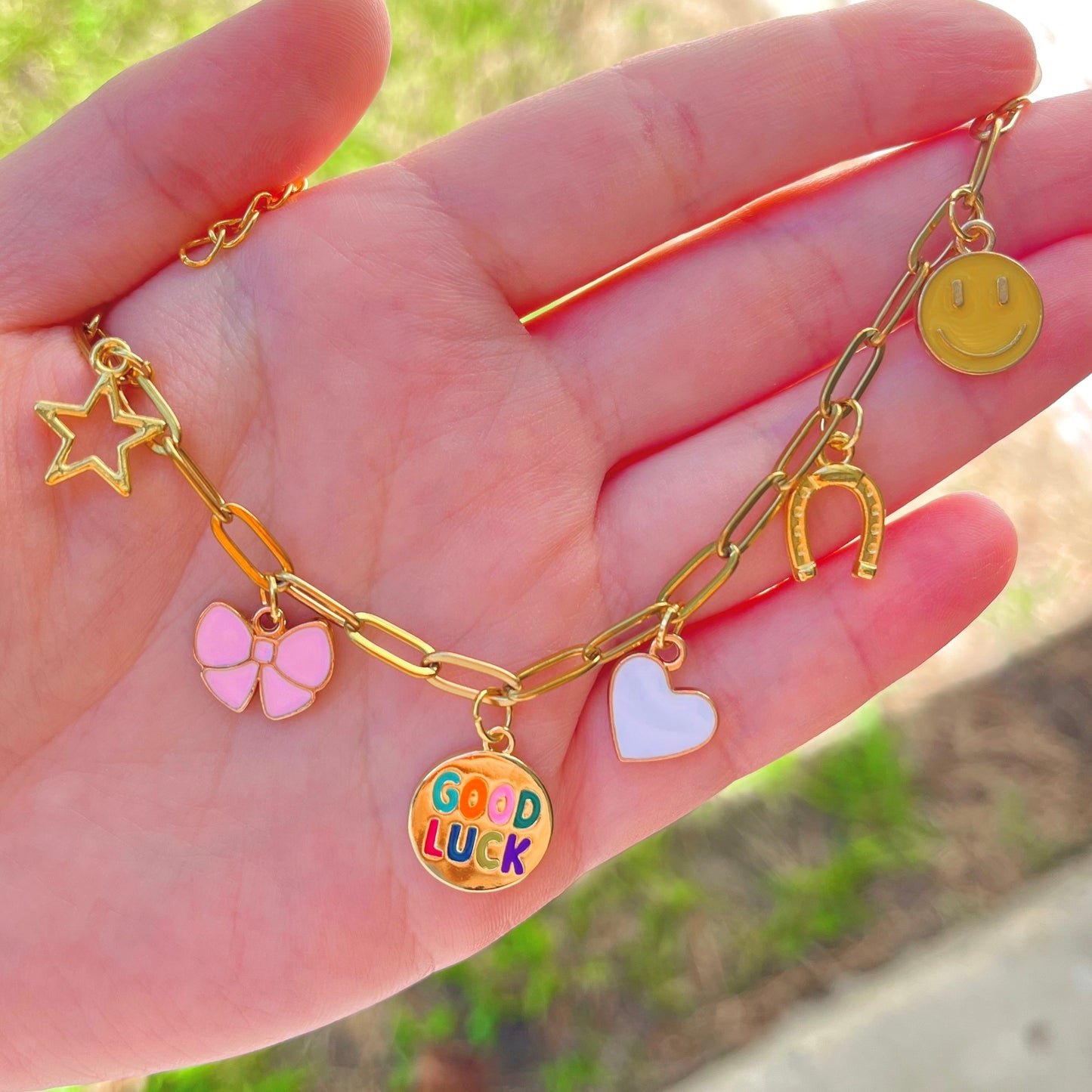 Good Vibes Charm Necklace