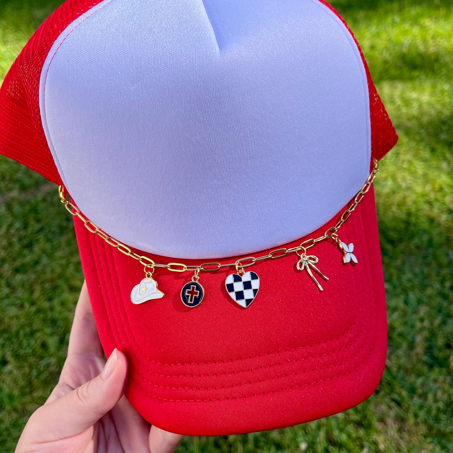 Custom Trucker Hat Charm