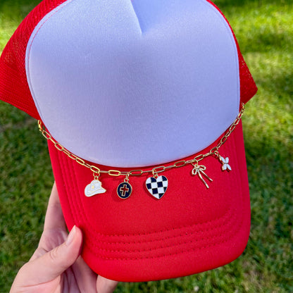 Custom Trucker Hat Charm